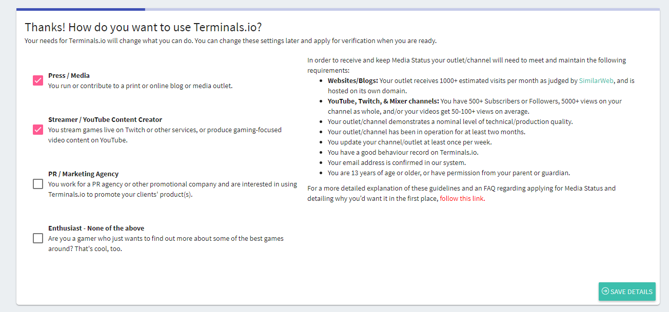 How to Join the Cool Kids Signing Up for Terminals Evolve PR