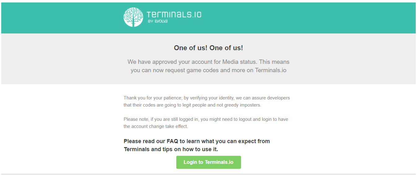 How to Join the Cool Kids Signing Up for Terminals Evolve PR