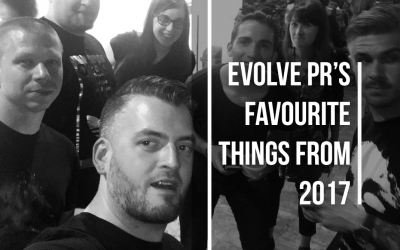 Evolve PR’s Favourite Things of 2017