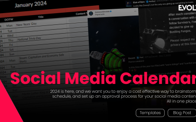 🛎️👋 Your 2024 Social Media Content Calendar Is Here!
