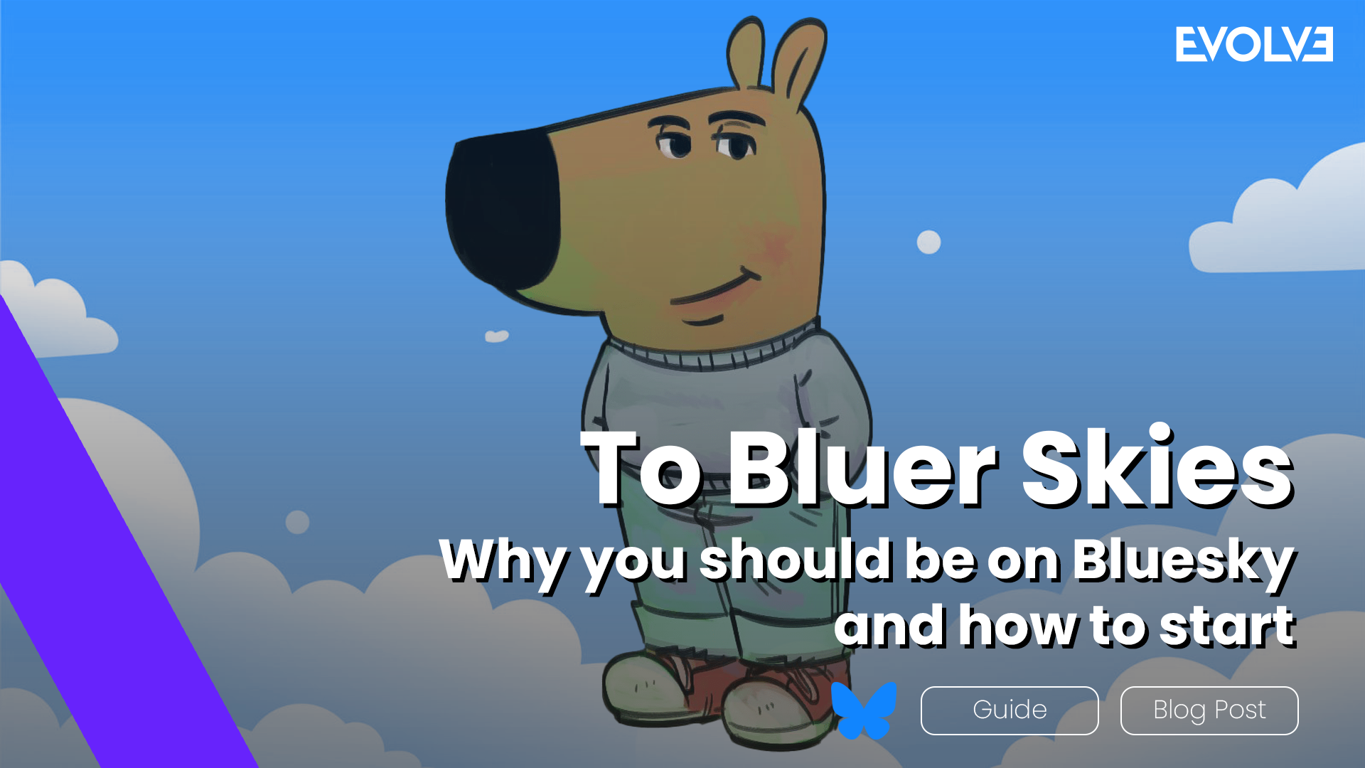 To Bluer Skies: Why you should be on Bluesky and how to start. - Evolve PR